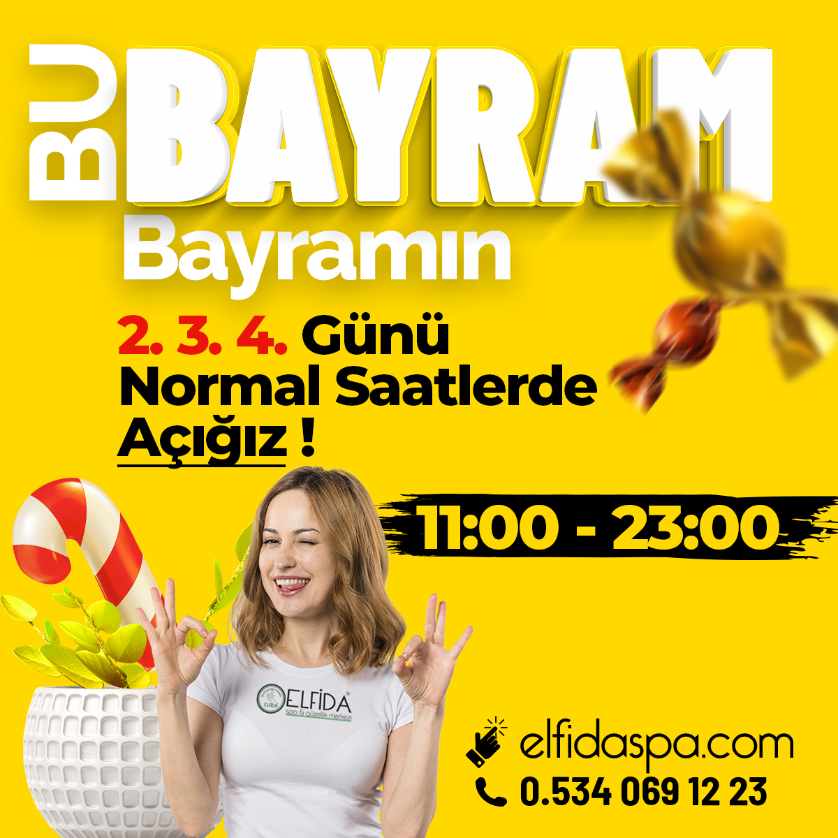 Kurban Bayramında 2. 3. 4. Gün Açığız !