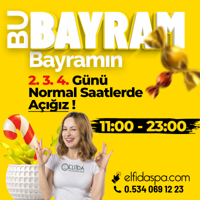 Kurban Bayramında 2. 3. 4. Gün Açığız !